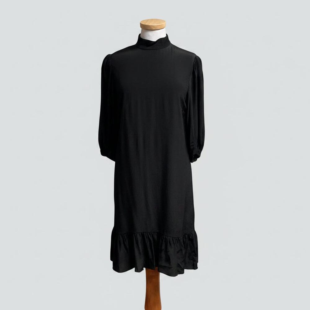 The Kooples black Flounce dress, size S, NEW WITH TAGS!